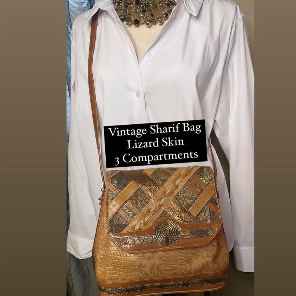 Vintage Sharif Crossbody/ Shoulder bag.